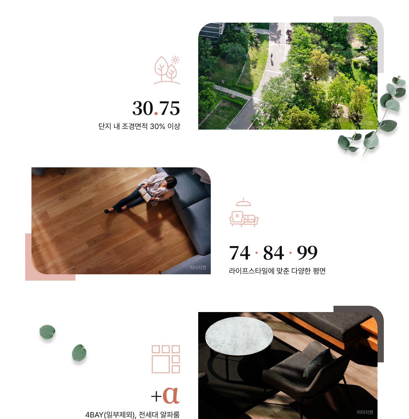 상방공원 호반써밋 단지설계도