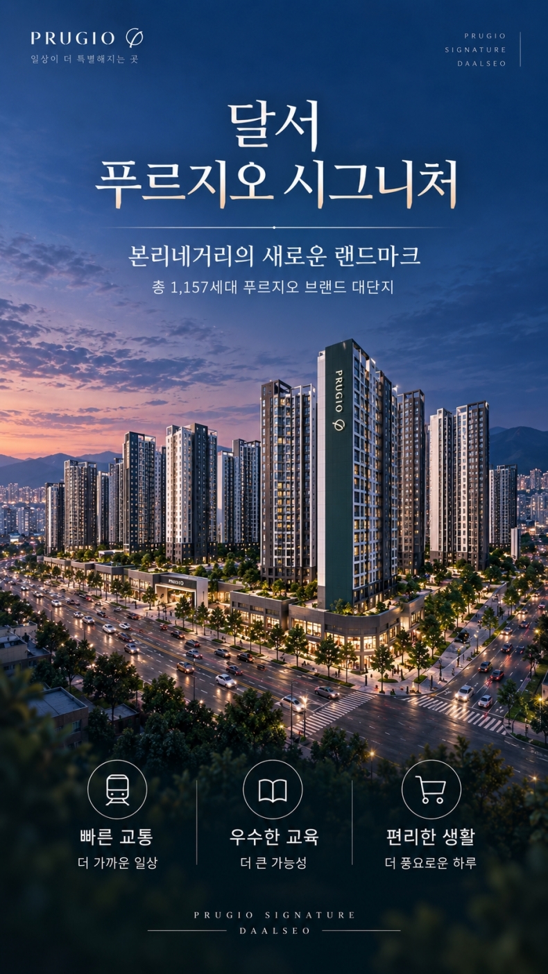 달서 푸르지오 시그니처 장점1